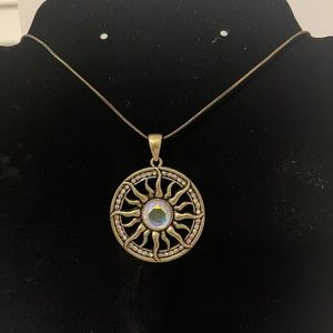 Sun necklace with chain 🌞🌞🌞🌞